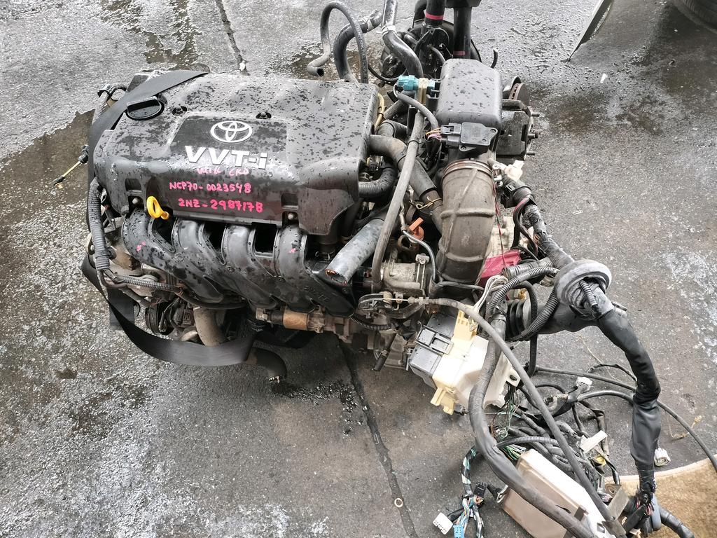 MOTOR GASOLINERO TOYOTA 2NZ 1298CC AUTOMATICO